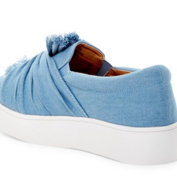 Denim Pull On/Slip On Fashion Sneakers - Picture 2 of 8
